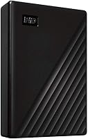 Vista 5 de WD 5TB My Passport, Disco duro externo portátil, negro, software de respaldo con defensa contra ransomware y protección con contraseña, compatible