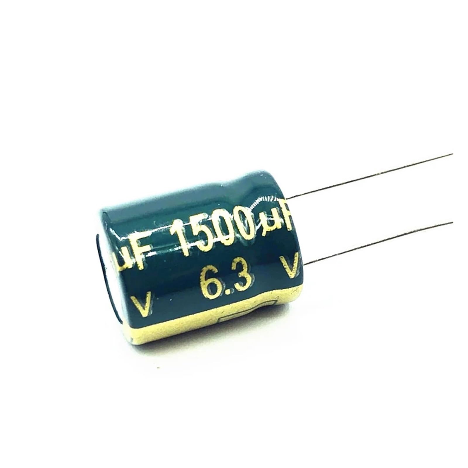 Condensateur 1500 uF 6.3V haute fréquence à faible impédance pour signal stable