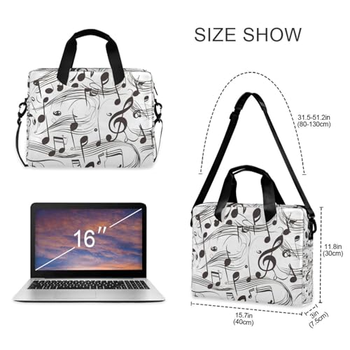 Funda para portátiles de 15.6 pulgadas con asa y correa miniatura 5