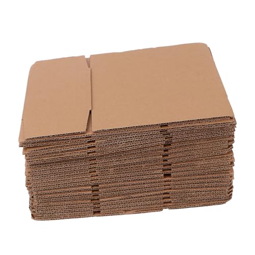 LOLIPPYY 20 piezas Pack Cajas Pequeñas K Reforzado para Envío y Almacenamiento Resistentes y Reciclables para Embalaje y Paquetería de Objetos Frágiles y