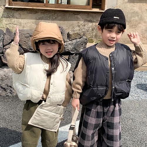 Coat for Children Boy And Winter Vest V Collar Coat With Pocket4