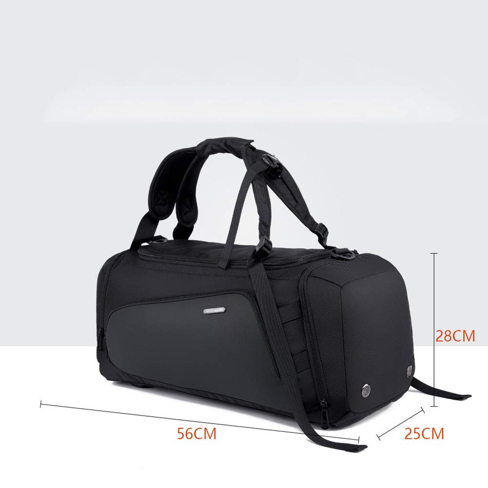 JTIAN Borsone Palestra Borsa Sportiva con Scomparto per Scarpe Borsa da Viaggio Duffel Bag Uomo Tote Grande Impermeable 40L, Portatile E Doppio Uso Spalla-spalla, Essenziale Per I Viaggi