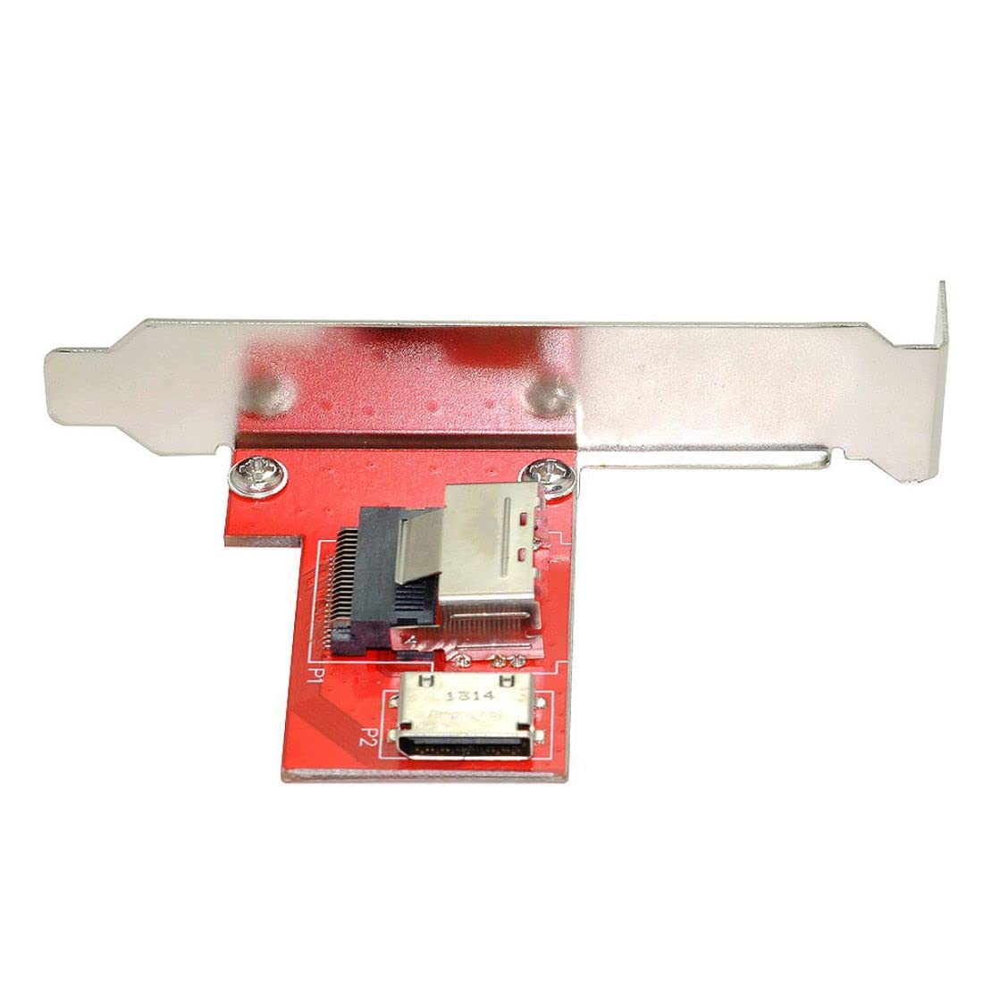 Chenyang Adaptateur Mini SAS SFF-8087 PCI-Express 4.0 vers Oculink SFF-8611 SFF-8612 PCBA femelle