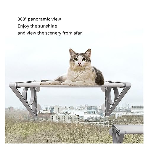 Katze Hängende Hängematte Faltbare Platzsparende Schlafen Nest Komfortable Sicherheit Sitz Mit Saugnapf Bett Matte Spielzeug KatzenhäNgematte(Cat Tunnel)-2