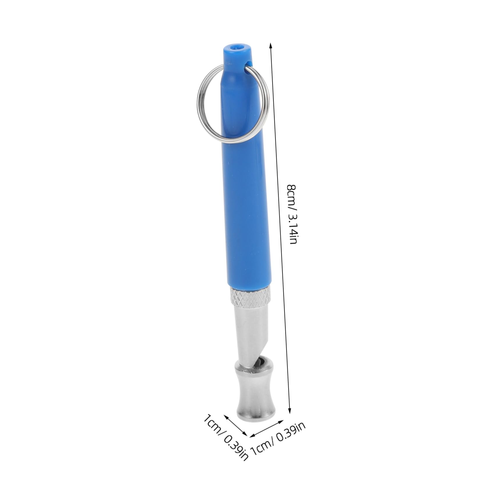 BESPORTBLE Dog Training Whistle for Pets Lightweight Pet Whistle with Hanging Ring for Hands Use for Fast Training of Various Breeds Including Chihuahua Husky and Rottweiler Blue