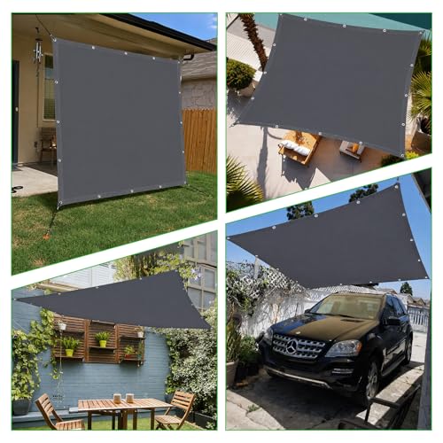 Toldo vela de sombra impermeable PES 2x2m para terraza 7