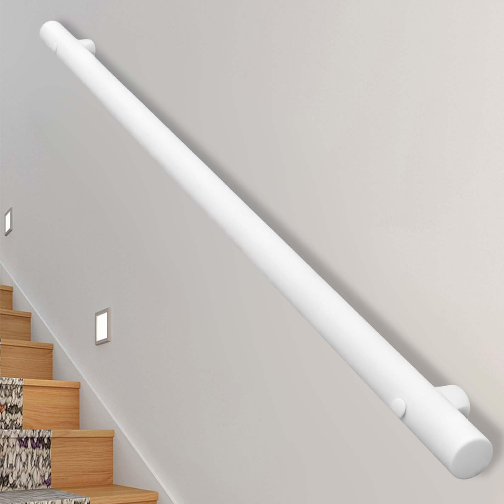 Main courante d'escalier de 6m pour sécuriser les déplacements des seniors à la maison