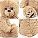 Imagen de LotFancy Oso de Peluche Animal de Peluche Oso Peluche 38cm Marrón Claro Día de San Valentín