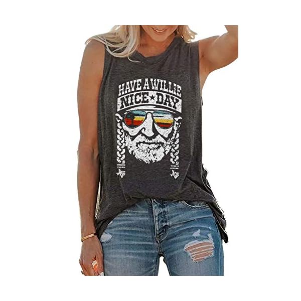 Womens-Have-A-Willie-Nice-Day-Tank-Tops-Cute-Funny-Letter-Print-T-Shirt-Vintage-Sunset-Shades-Graphic-Sleeveless-Tops Womens Have A Willie Nice Day Tank Tops Cute Funny Letter Print T Shirt Vintage Sunset Shades Graphic Sleeveless Tops (X-Large, Grey)