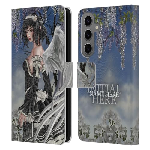 Coque Samsung S25 anti-choc portefeuille cuir personnalisée fée