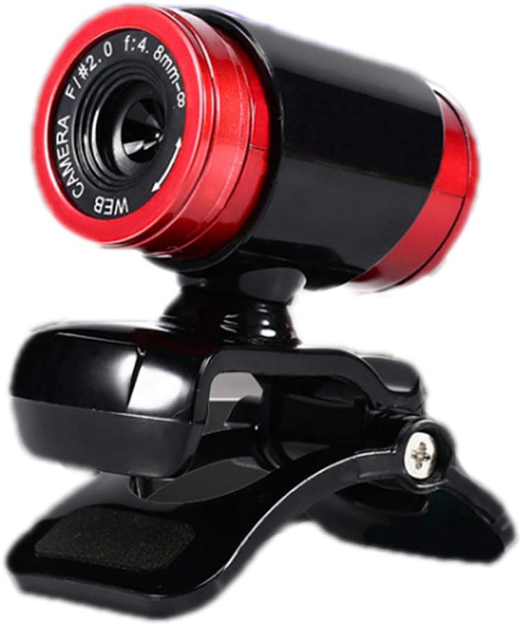 HD Web Camera, 360° Rotational Views 12M Computer Camera Built-In 10M Sound-Absorbing Microphone for Conferences Video Calls Desktop Notebook PC