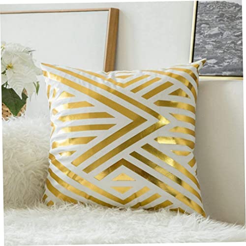 Housses de coussin décoratives dorées de haute qualité 45x45 - 4