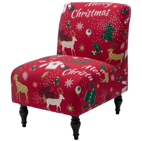 Iauddy Armless Accent Chair Cover Cover