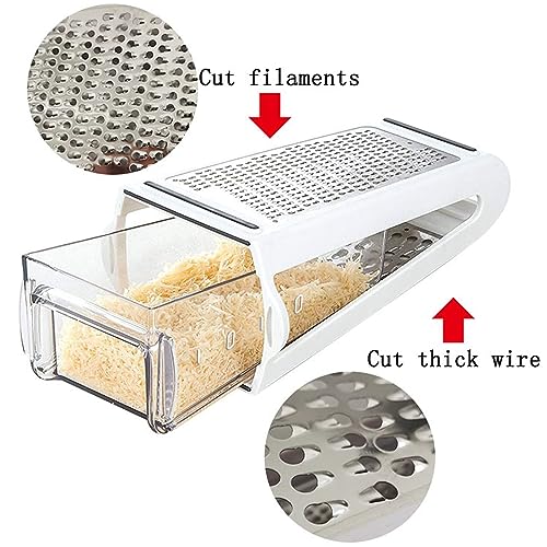 Rallador de queso con contenedor removible 22x13.5x8.5cm miniatura 5