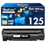 Valuetoner Compatible Toner Cartridge Replacement for Canon 125 Black Toner Cartridge CRG-125 3484B001AA High Yield for ImageClass MF3010 LBP6030w LBP6000 LBP6000B LBP6020 LBP6020B LBP6018 Printer