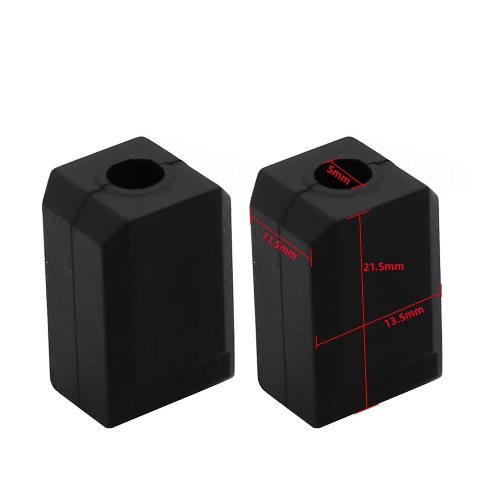 1-10 pezzi Calzino in silicone X1 Carbon X1C P1P Estrusore for stampante 3D Hotend Copertura protettiva Blocco riscaldante Isolamento termico(2pcs)