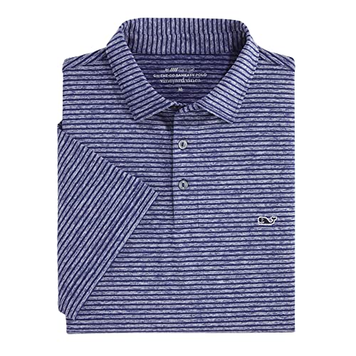 Image of vineyard vines Men's Bradley Stripe Sankaty Polo