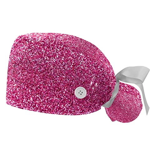 Chapeaux de travail paillettes roses JDEZ pour colorer votre quotidien professionnel