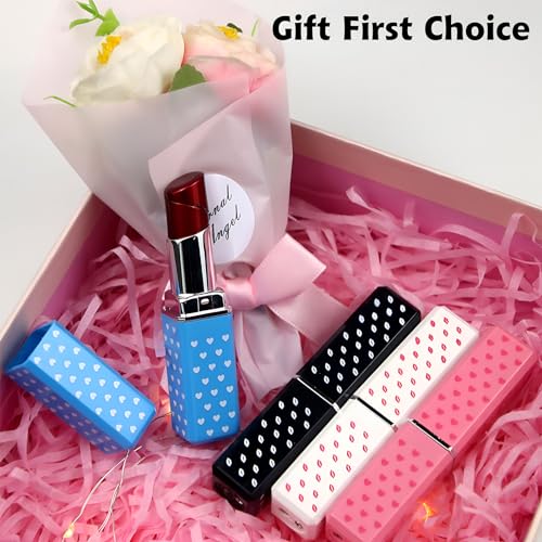 Encendedor Labial Cute Lipstick, Pack de 2, Recargable, Rojo miniatura 6