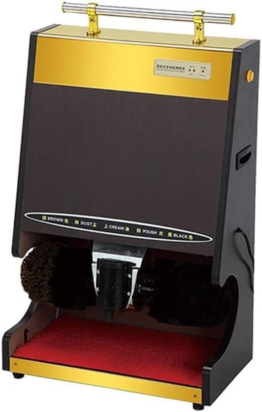 Shoe Polisher Fully Automatic, Electric Shoe Shine Machine Automatic Shoe Shine Shoe Polishing Machine Automatic Horizontal Induction Shoe Cleaning Machine (Style 9 )