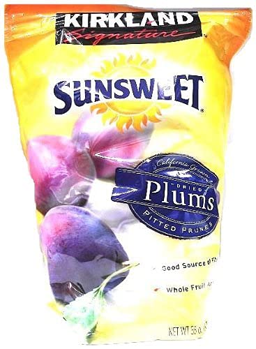 Signature's Dried Plums Pitted Prunes, 3.5 Pounds Set of 4