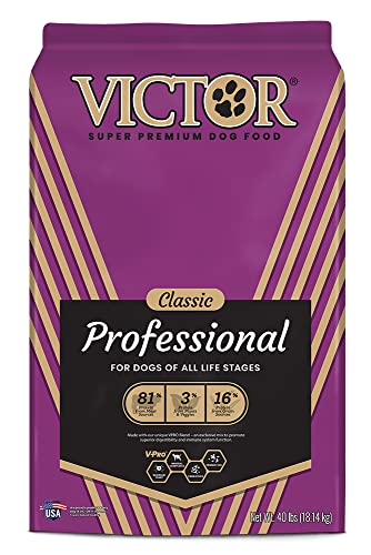 Victor Super Premium Dog Food – Professional Dry Dog Food with 26%...