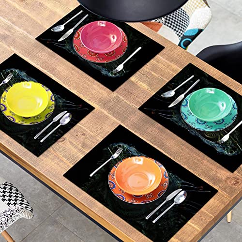 Sets de table en tissu Oxford contre taches et chaleur - 8