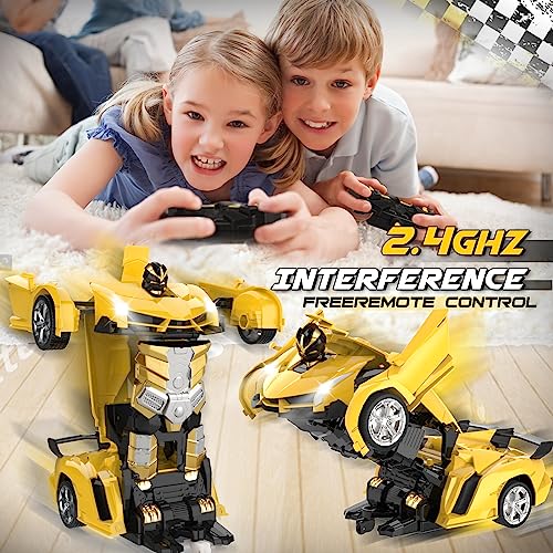 Britik TRC001 Transform Remote Control Car Toy For Kids 4 5 6 7 8, Remote Control Car For Boys 4-7 thumb #3