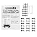 Drywall Cart - Lumber, Wood Paneling, and Plywood Carrier Holds up to 600lbs - Door Dolly with 10-inch Inflatable Wheels by Pentagon Tools (Black)