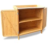 Habau 3106 Gartentisch mit Unterschrank - 4