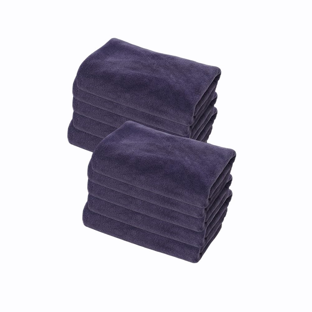 Microfasertuch 10 Stück Reinigungstuch Weiches Tuch Allzwecktücher Auto Poliertuch Saugfähiges Putztücher Wipes Lappen Fusselfrei Trockentuch für Küche Haus Motorrad Boot 30 * 60cm【300g/㎡】