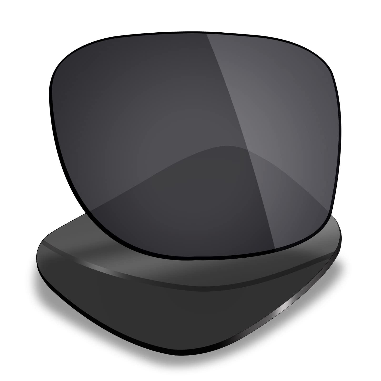 Mryok Men's Polarized - Stealth Black Polarized Replacet Lenses For Oakley Mainlink - Stealth Black