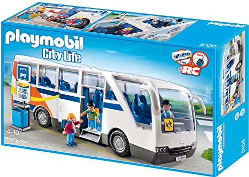 PLAYMOBIL City Life 5106 Autob&uacute;s Escolar, A Partir de 4 a&ntilde;os