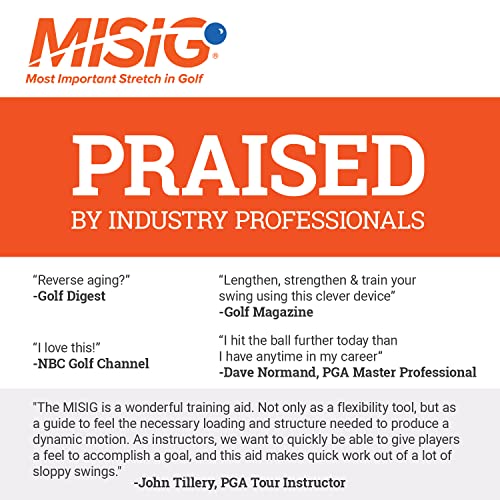 The Most Important Stretch in Golf - A Device, Golf Stretch, Golf Exercise, Golf Swing Train in One Motion. Perfect Practice Warm-Up. Shaft for Strength, Rhythm, Golf Stretching Device. Indoor/Outdoor - Thumbnail 5