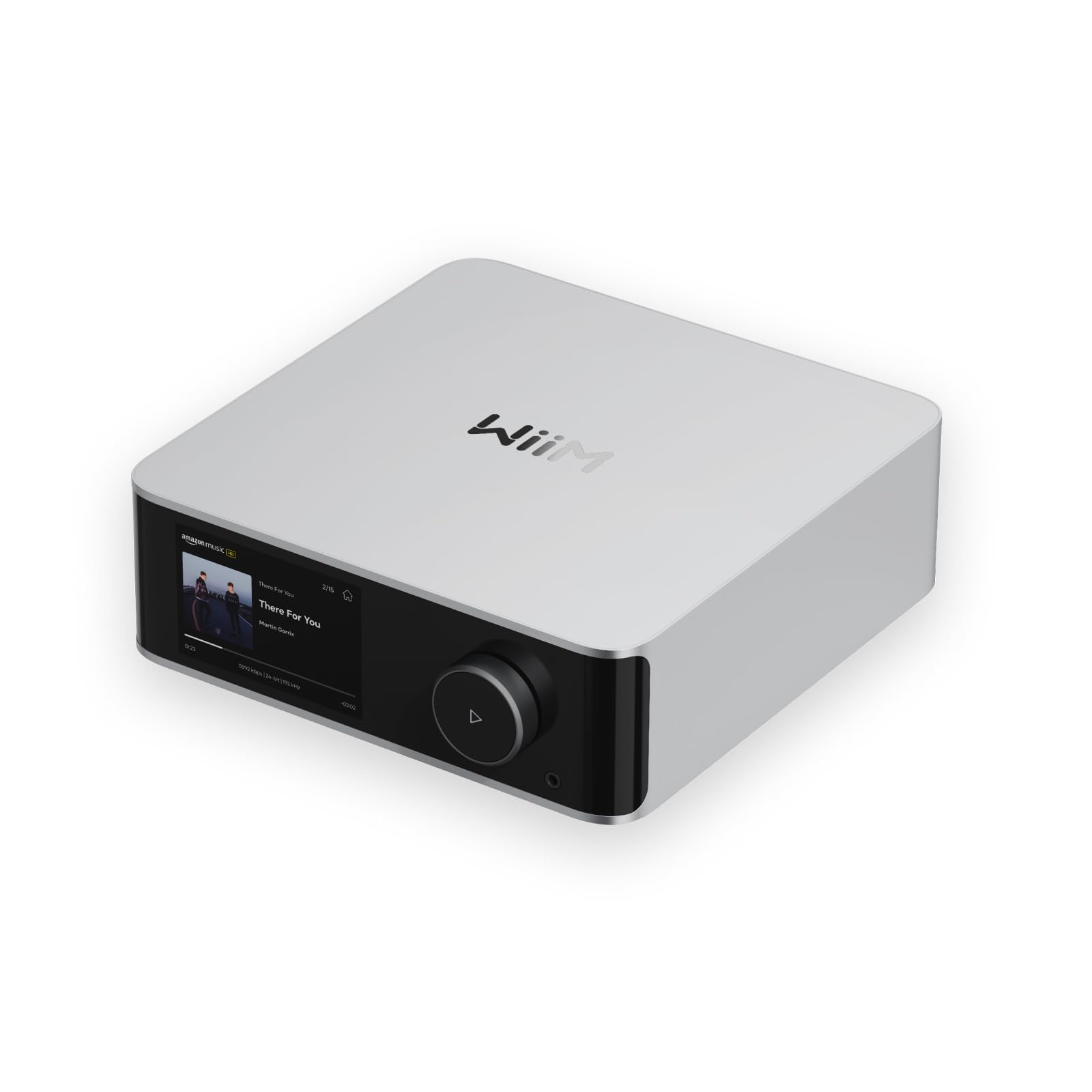 WiiM Ultra Hi-Res Music Streamer with Touchscreen &amp; ESS DAC, Silver
