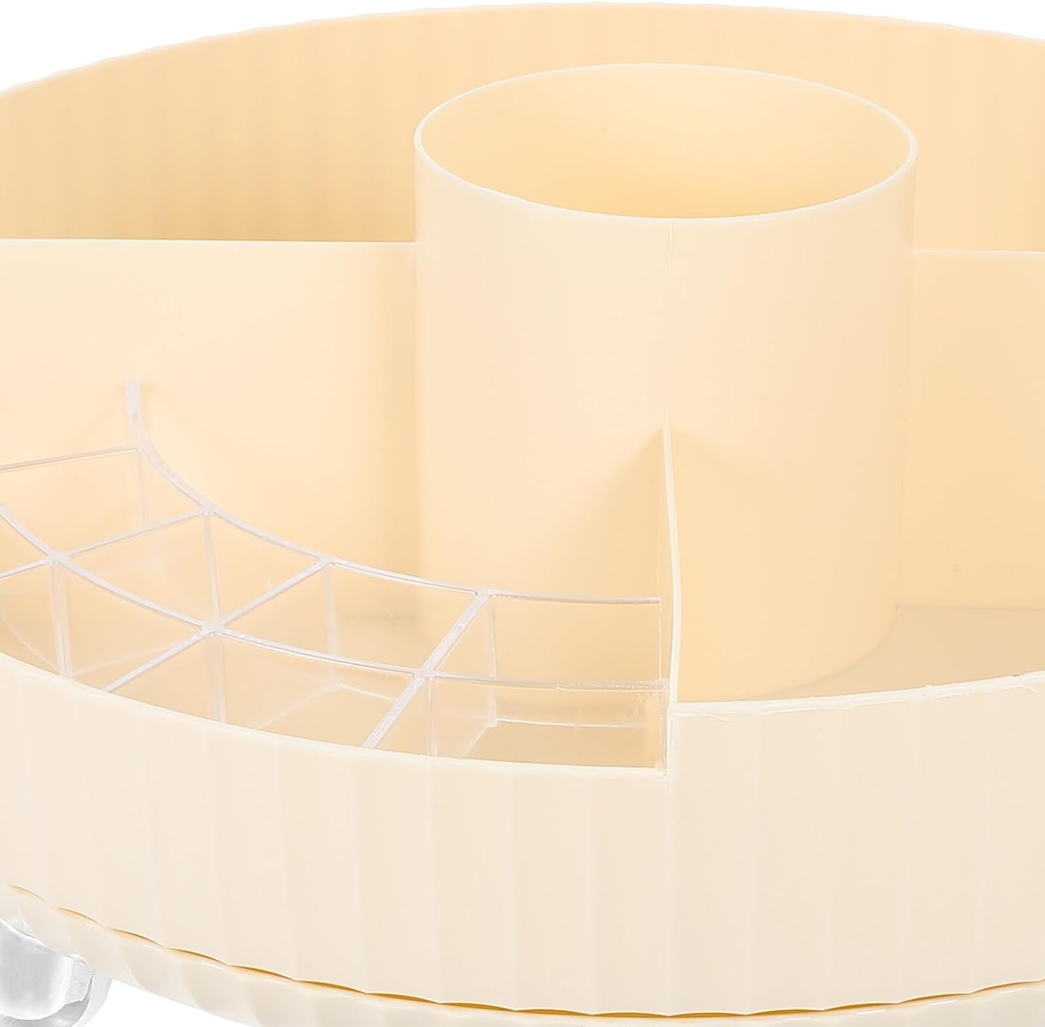 360 Degree Rotating Makeup Organizer for Desktop Pens and Small Items image 3