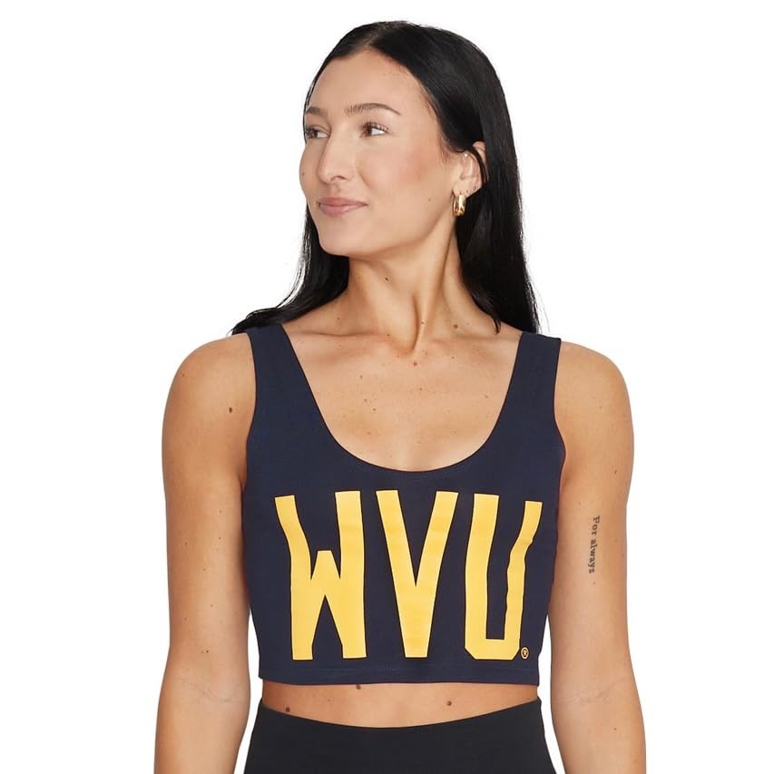 Image of Lojobands Women's College Gameday Outfit Tank Top Tailgate Crop Top One Size Fits Most
