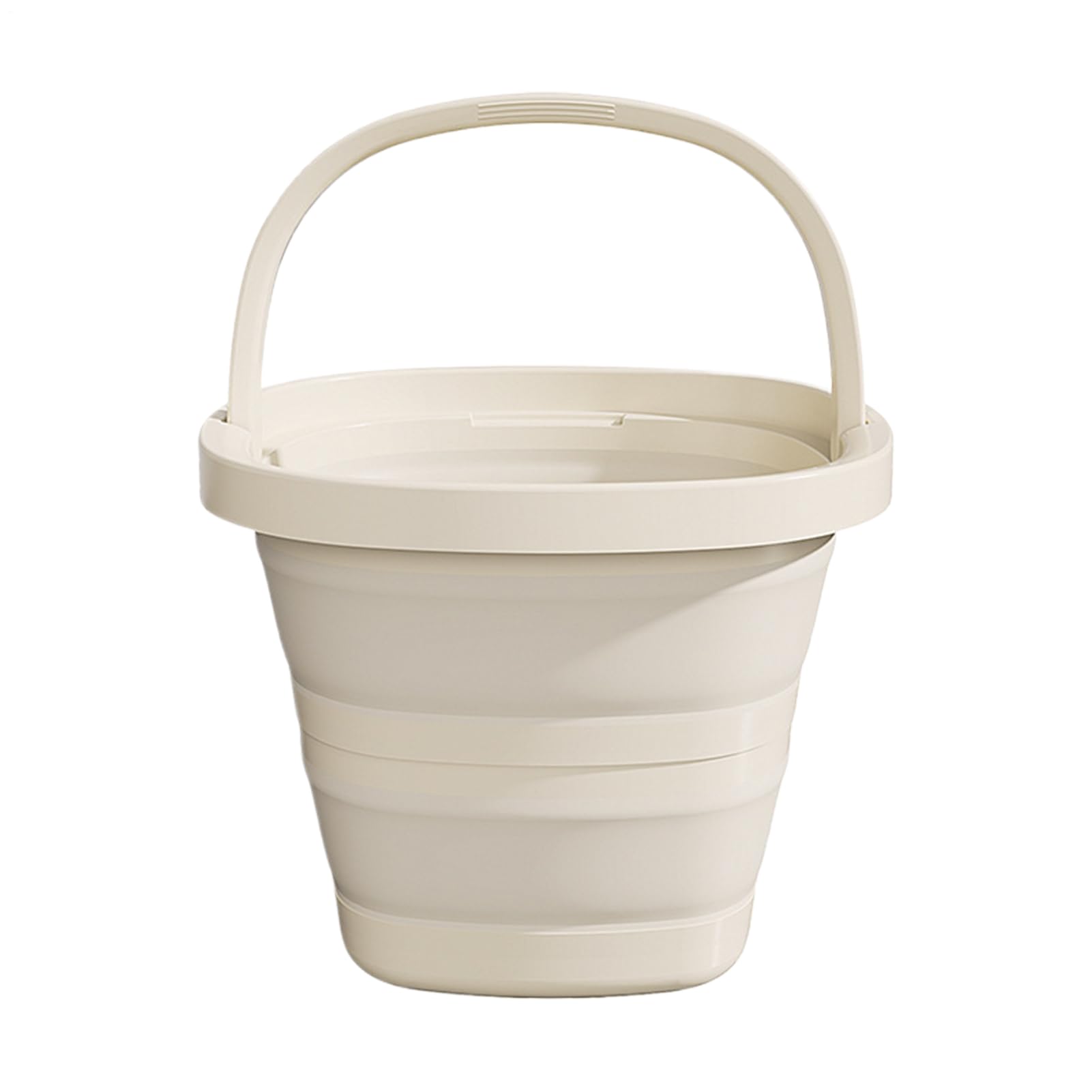 Secchio Pieghevole Con Manico,Contenitore Acqua Pesca - Secchio 10L Antiversamento con Manico per Pesca Giardinaggio Lavaggio Auto Bagno Viaggio