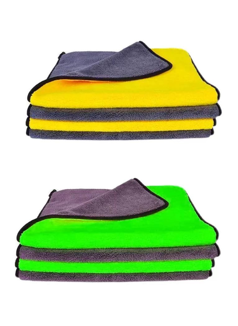 Toasis Fishing Towels with Carabiner Clip 16 x 12 Inch Pack of 4 (Mixed GY)