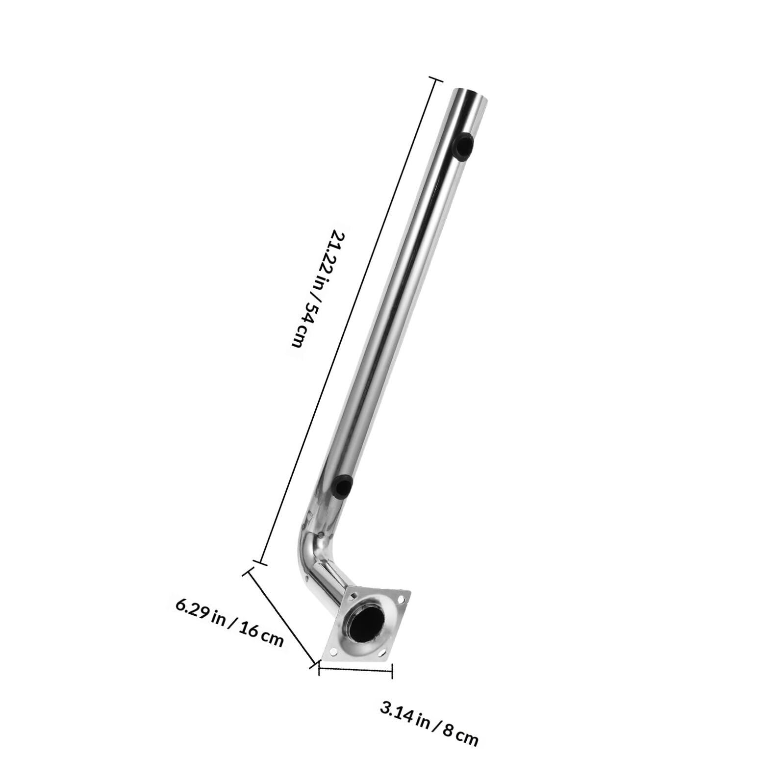 COHEALI Soporte inalámbrico para antena exterior de acero inoxidable para superficies de pared