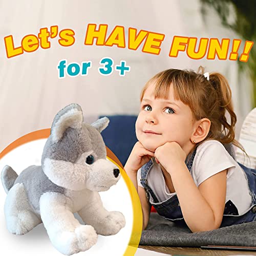 Webby-Plush-Husky-Dog-Stuffed-Animal-Puppy-Soft-Toy-Adorable-Gifts-for-Kids-and-Adult-30CM-Grey
