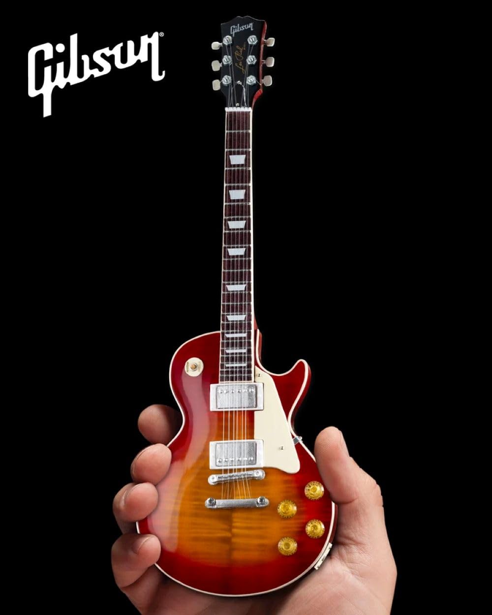 Gibson 1959 Les Paul Standard Cherry Sunburst Mini gitara replika kolekcjonerska