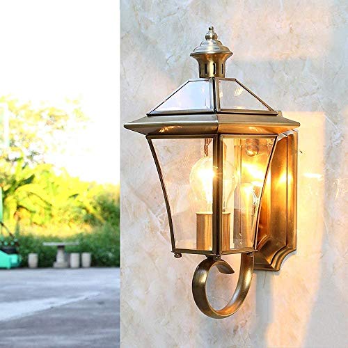 Lampe murale extérieure étanche E27 et applique lumière murale de cour - 4