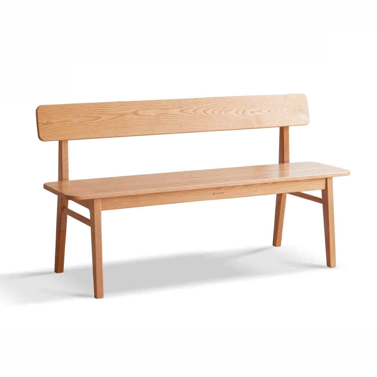 Amazon.com - SFJATTA Farmhouse Wood Bench with Backrest, Asian