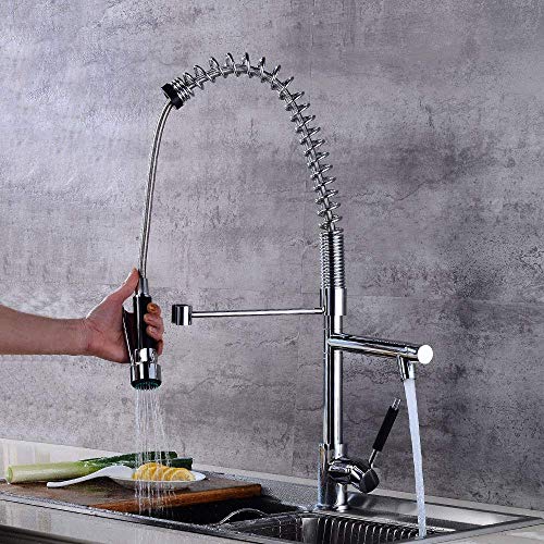 Robinet d'évier de pré-rinçage en laiton robuste au design commercial durable - 3