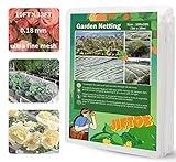 JIFTOK Garden Netting Pest Barrier, 10×33Ft Ultra Fine Garden Mesh Netting for Protection, Garden Be