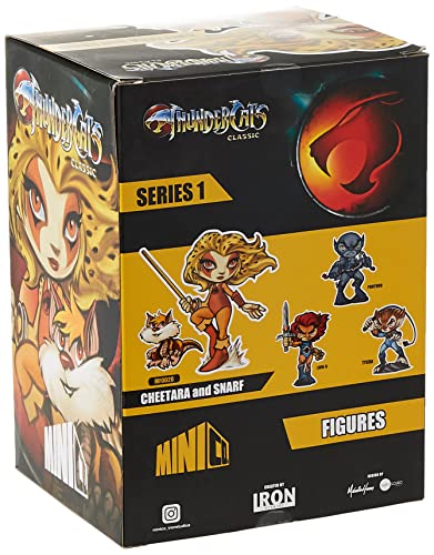 Iron Studios - Minico Heroes Thundercats Cheetara & Snarf Vinyl Statue