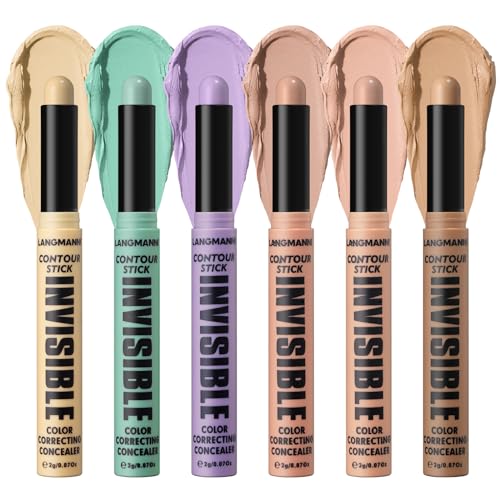 クリームコントゥアースティック、マットブロンザースティック、プロフェッショナルフェイスシェーピングコントゥアースティックメイクアップ、ブレンド可能&スムーズ、ウォータープルーフ&長持ち、ナチュラルフィニッシュコンシーラーブロンザースティック #すべて