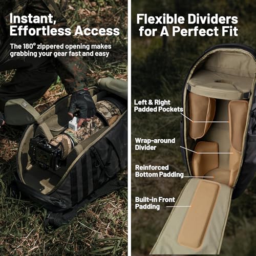Mochila telefoto PGYTECH OnePro para DSLR y lentes hasta 1200 mm miniatura 2