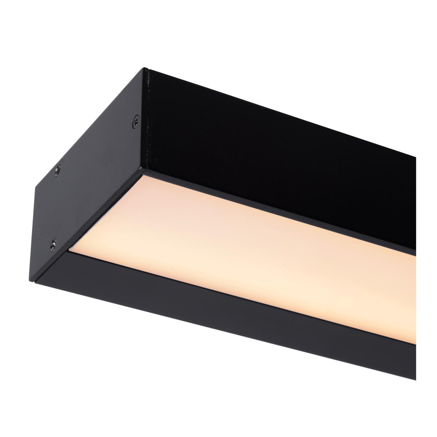 LUCIDE ALEXA Applique murale LED Salle de bains 1x8W 2700K IP44 Noir